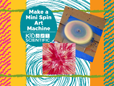 Make a Mini Spin Art Machine (5-12y)
