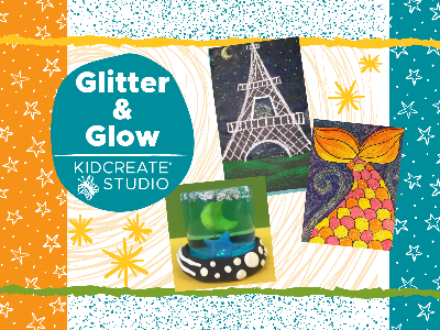 Kidcreate Studio - Bloomfield. Glitter & Glow Weekly Class (5-12 Years)
