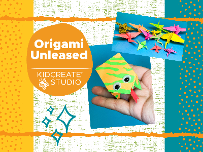 Kidcreate Studio - Newport News. Origami Unleashed Workshop (10-14 Years)