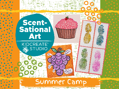 Kidcreate Studio - Johns Creek. Scent-Sational Art- Summer Camp (4-10Y)